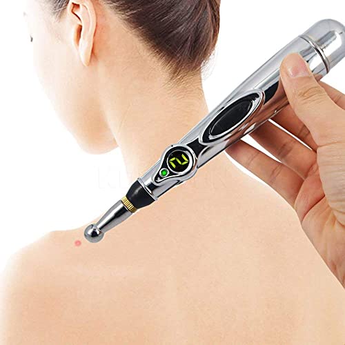 Image of DRUMSTONE ( 2026 Brings 5 Years WARRANTY ) Acupuncture Pen Rechargeable Pain Relief Therapy Device for Body Massage, Smart Meridian Energy Pen with Digital Display, Portable Wellness Tool