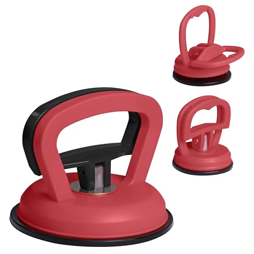 EcoNour Car Dent Puller – 3 Pack | 2 Small Dent Puller 1 Large| Paint Safe Dent Remover Tool for Car | Strong Grip Suction Cup for Car Dents, Glass, Tiles | Saca Golpes para Carros | Dent Popper Kit