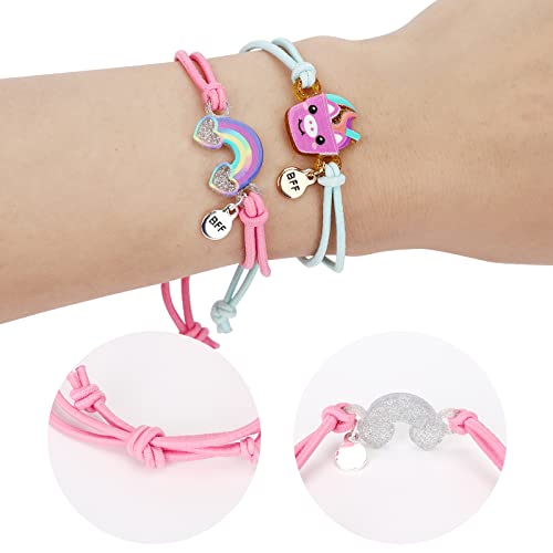image for Yarkeuier 8pcs Kids Butterfly Panda Bracelets - Friendship Bracelet Je