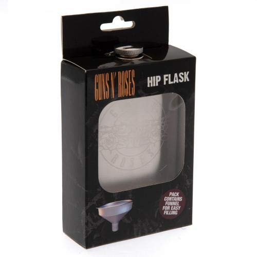 GB Eye Guns N Roses Logo Hip Flask, Multi-Colour