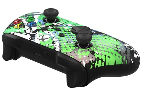 Image of Custom Controllerzz Wireless Controller for Microsoft Xbox Series X /S & Xbox One - Custom Soft Touch Feel - Custom Series X /S Controller (X /S Swamp Fade)