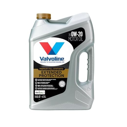 Valvoline Extended Protection Full Synthetic Motor Oil SAE 0W-20 5 QT