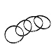 Staubsauger-Antriebsriemen 1606419 & 1606418, kompatibel mit Bissell ProHeat 2X Revolution 1548, 1550, 1551, 15501, 15504, 15505, 4 Stück