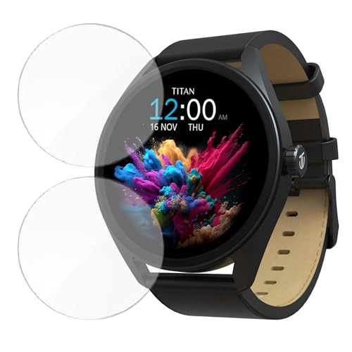 Image of 2 Pack| Smartwatch Screen Protector for Cross Beats Everest 2.0 inch | Flexible TPU Film, 9H Scratch Resistant, Bubble Free - Not a Tempered Glass