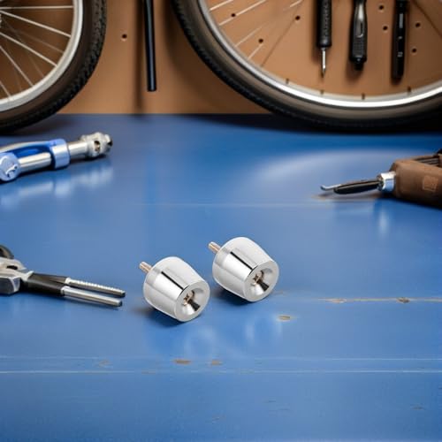 Tapones de manillar para motos de cross y scooter accesorios antivibración M6 7