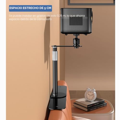 Soporte para proyector ajustable de 9 a 16 pulgadas con giro 5