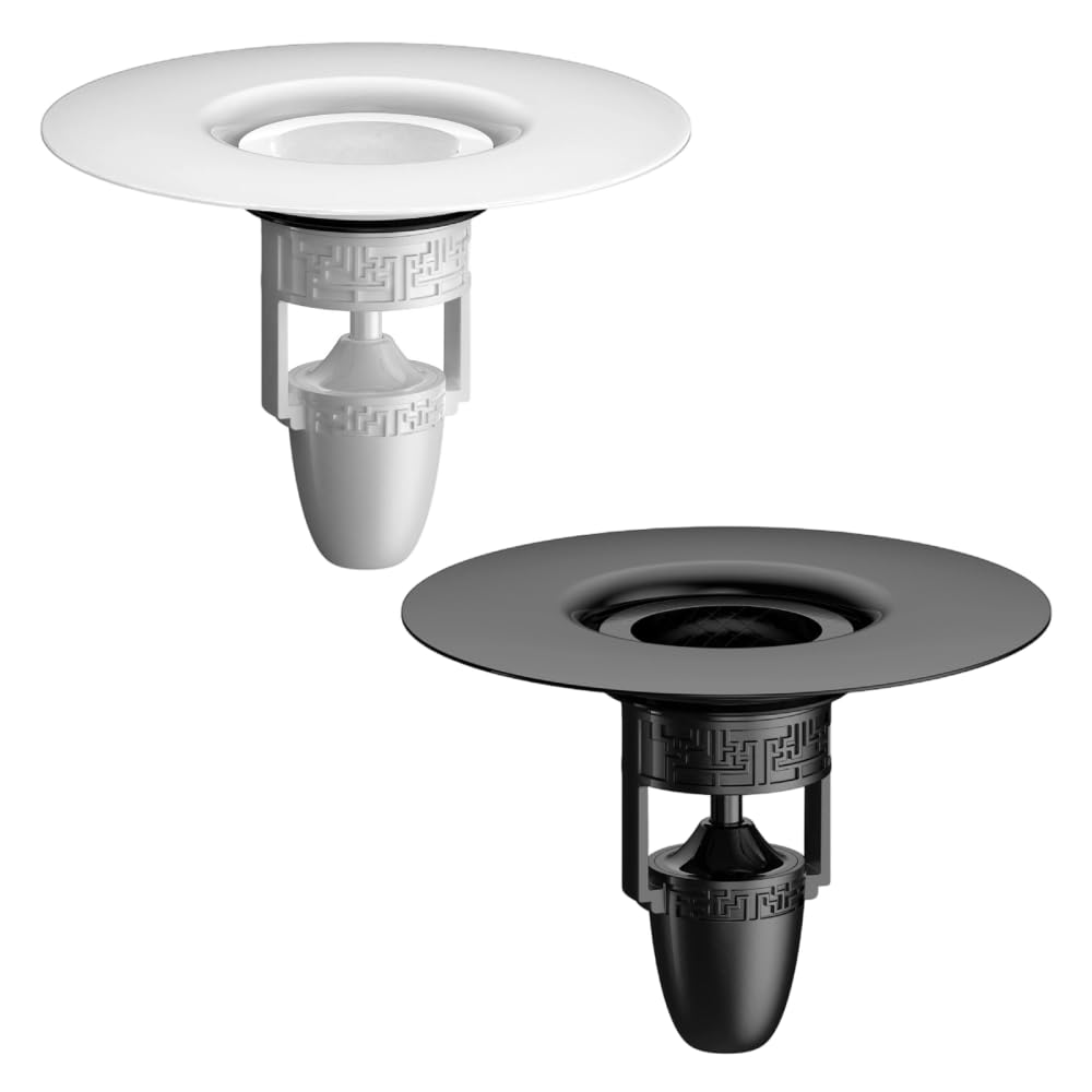 Floor Drain Backflow Preventer, 2Pcs Smell-Proof Magnetic Drain Plugs