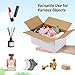 Famagic 10 Pack 6x4x4 Inch Small Shipping Boxes White Corrugated Cardboard Boxes Mailer for Small Business, Mailing Boxes for Packaging Bulk