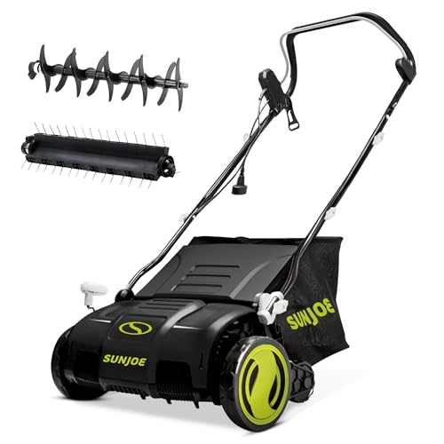 Sun Joe 15-Inch Lawn Dethatcher...