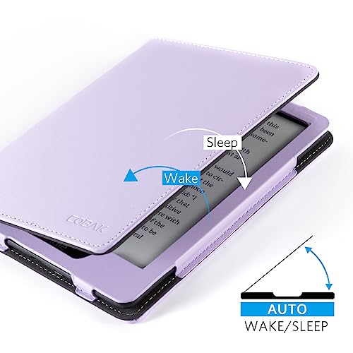 Image of CoBak Case with Stand for Kindle Paperwhite -with Auto Sleep Wake, Card Slot, Hand Strap Feature - Fits Kindle Paperwhite 11th Generation 6.8 inch Signature Edition 2021 Released