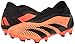 adidas Unisex Predator Accuracy.3 Laceless FG Firm Ground Soccer Cleat Shoe, Team Solar Orange/Black/Black, 7 US Men