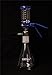 Laboratory Filtration Apparatus, 1000 ml Flask, 300 ml Graduated Funnel Designed for Filtering Particles, Aluminum Clamp