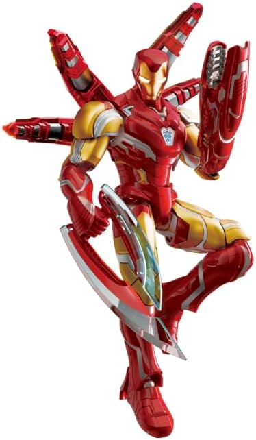 BLOKEES - Iron Man MK85 - Kit de Modelo Articulado de 149 Piezas miniatura 4