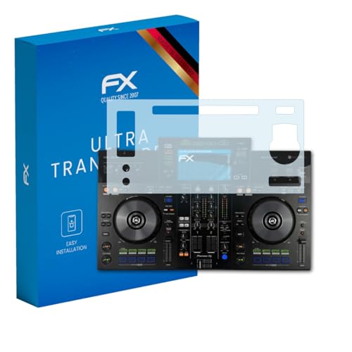 Lámina compatible con Pioneer XDJ-RR de atFoliX protectora ultra transparente FX 3X