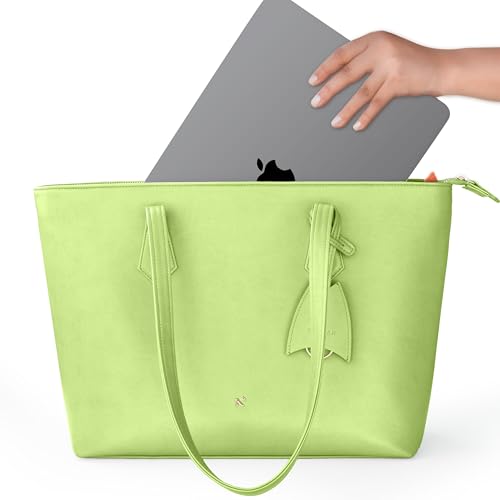 Image of NEORAH Faux LEATHER Ladies Purse handbag | Fatty Tote Bag | Stylish Large Capacity Shoulder Hand Bag with Zip Closure and Double handles | Women's office bag with laptop sleeve