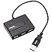 Amazon Basics - Ultra Mini Hub USB 2.0 a 4 porte, Nero : Amazon.it ...