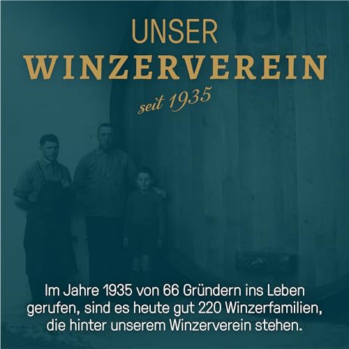 Oberrotweiler Winterflair Winzer-Glühwein rot - vollmundig fruchtiger Glühwein - der Klassiker, perfekt für die kalte Weihnachts- & Winterzeit - Anbaugebiet Kaiserstuhl (3 x 0,75 l) (Packung mit 2)