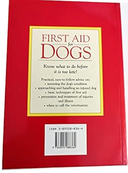 Paperback First Aid for Dogs Book