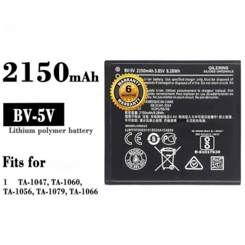 Image of Original BV-5V Battery for Nokia 1 TA-1047 / TA-1060 / TA-1056 /TA-1079 /TA-1066 / Battery with 6 Month Warranty****(R299)