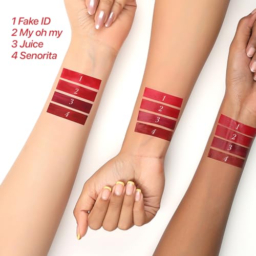 Image of MyGlamm LIT Liquid Velvet Matte Lipstick- Yummy