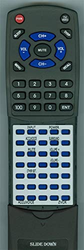 Replacement Remote for Zvox ACCUVOICE AV155, AV200, AV201, AV203