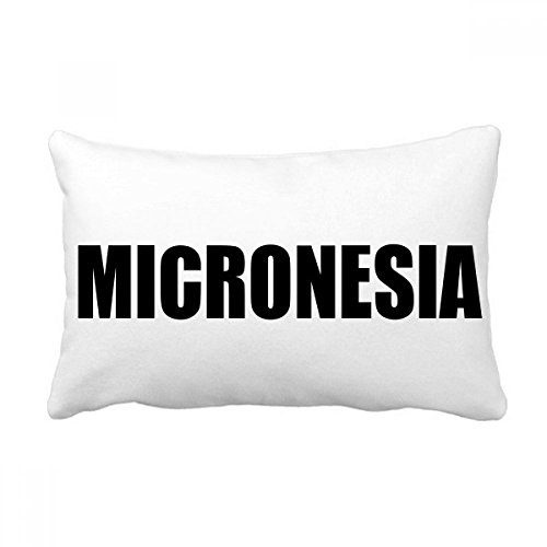 Coussin Micronésie multicolore idée cadeau originale pour décoration maison