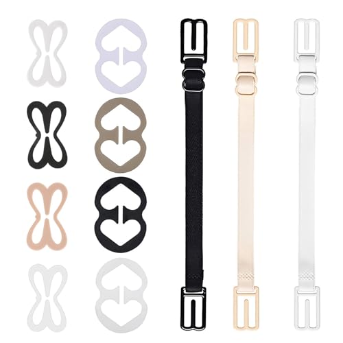 Bra Strap Clips Holder, Bra Clips to Make Racerback, Bra Strap Holders for Slip, Bra Clips for Conceal Straps - Bra Converter Cleavage - Main Image