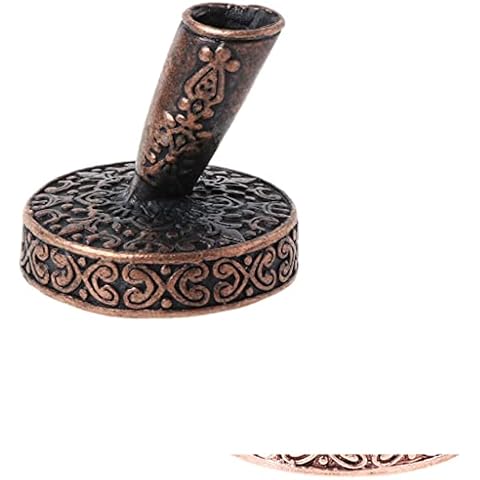 Exing Dip Pen, Vintage Metal Round Insertion Pen Holder for Feather Quill Dip Pens School Office Supplies Stationery Student Gift, Calligraphy Pen Set For Artists, Beginners Cover