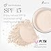 Sorme Treatment Cosmetics Mineral Secret Light Reflecting Powder 0.5oz | Hypoallergenic Matte Setting Powder Make-up with Oil-Control | Micronized Mineral Make Up Powder in Citron | SPF15 Loose Powder