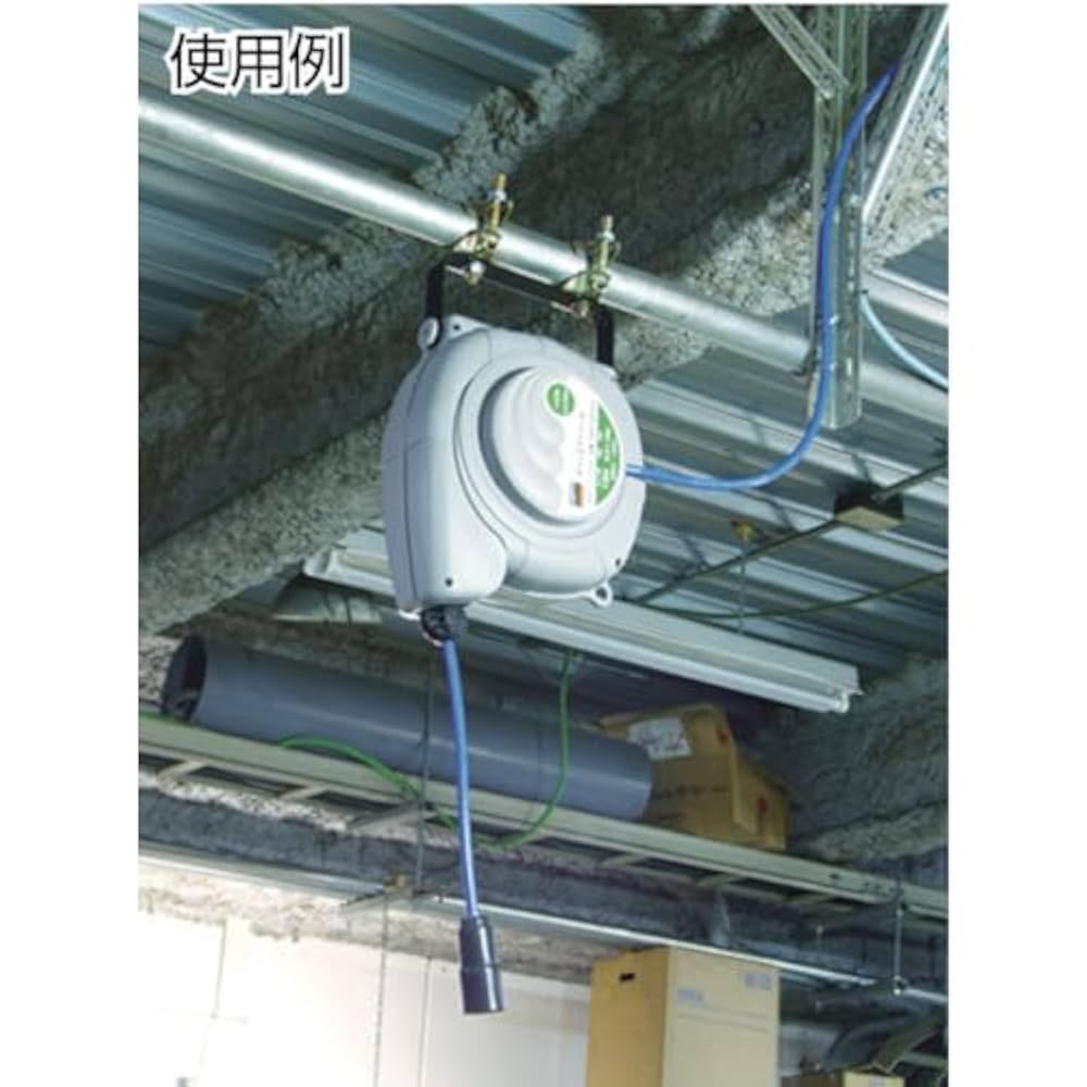 TRUSCO トラスコ エアーリール ホース径6.4X10 10-64 9821