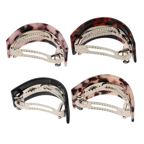 Pinces cheveux élastiques vintage Homoyoyo pour queue de cheval et chignon femme