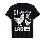 Funny Chicken Whisperer T Shirt Farmer Gift Tee