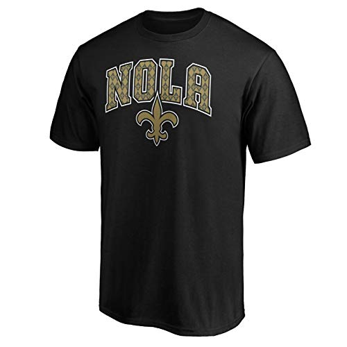 Fanatics NFL Football T-Shirt New Orleans Saints Hometown Fanshirt NOLA (L)