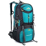 Hightech Tragesystem: Trekkingrucksack hat ergonomisch gepolsterter Schultergurt und Rückenlehne. Dient zur Unterstützung der Packung und zur Verteilung des Gewichts des Inhalts auf den Körper, indem ein Großteil des Gewichts auf die Hüften und Beine übertragen wird. Und es eine sehr gute Luftzirkulation entlang der Wirbelsäule gibt, die Schweißbildung auf ein Minimum reduziert.