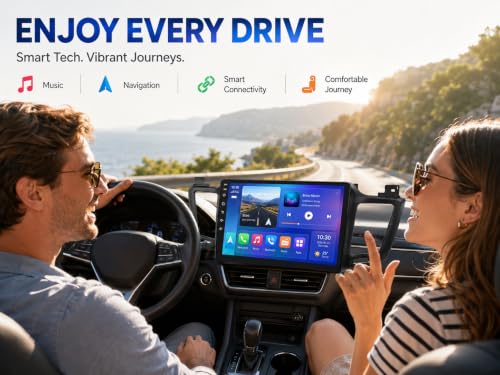 Image of 4+64GB Android Car Radio Stereo for Toyota RAV4 2013-2018: 10.2 inch 1280 * 800 Touchscreen Wireless Carplay Android Auto Backup Camera Mirror Link GPS Bluetooth 5G WiFi FM DSP RDS