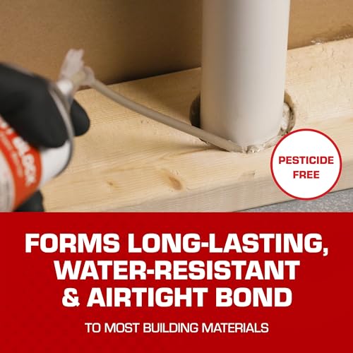 image for Tomcat Rodent Block Expanding Foam Barrier, Specifically Formulated to