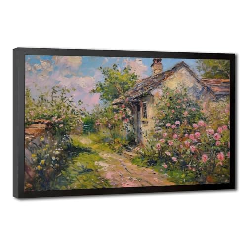 Affiches sur toile jardin de campagne, le cadeau ideal pour decoration de ferme