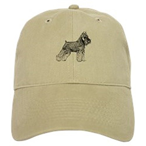 CafePress Schnauzer Cap Unique Adjustable Baseball Hat Khaki