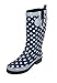 MADSea Bottes Caoutchouc Femme Ocean High Bleu Foncé Bottes de Pluie Tige Haute, Taille:39 EU