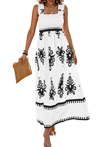 Image of PRETTYGARDEN Women's Sleveless Boho Maxi Dress