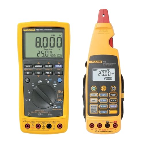 FLUKE(フルーク) バンドル パッケージ: 789 プロセスメーター、1kV DMM、773 プロセス クランプ メーター、20 mA 【国内正規品】 789/773 BU