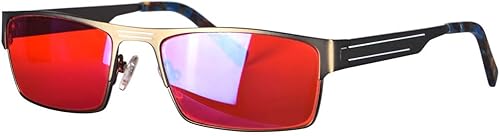 Miniatura 7 de Gafas de hombre Gafas de bloqueo azul Lentes naranjas Gafas de computadora Gafas de protección de pantalla para computadora Hombre 1643