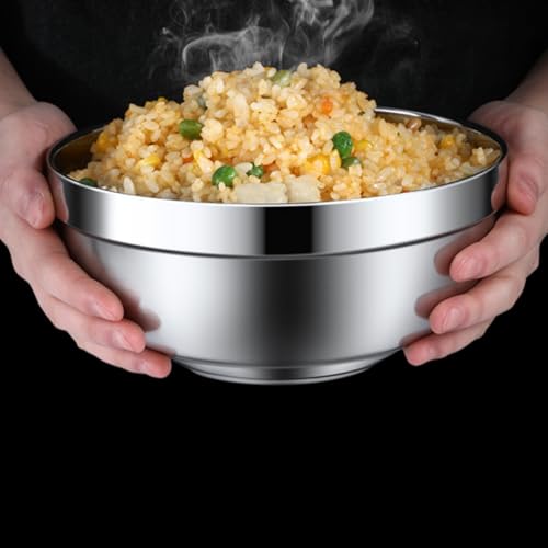 Fisden FI-SOUPBOWL-304SS-6P 6 Pack 18/8 Stainless Steel Bowl, Double Walled Insulated Soup Bowls thumb #2