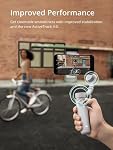 DJI OM 5 Smartphone Gimbal Stabilizer, 3-Axis Phone Gimbal, Built-in Extension Rod, Portable and Foldable, Android and iPhone Gimbal with ShotGuides, Vlogging Stabilizer, YouTube TikTok Video, Gray