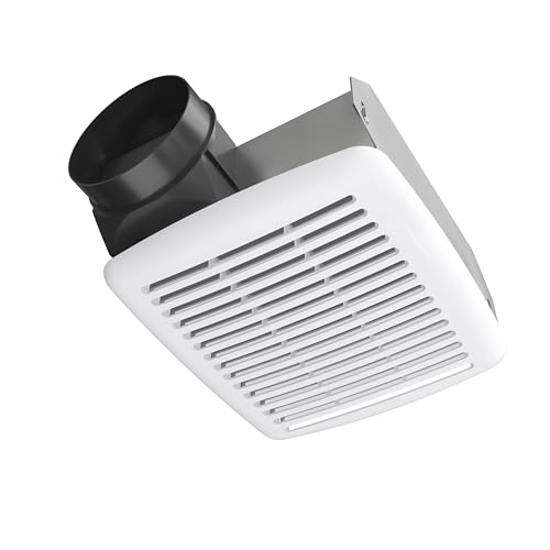 RP Lighting + Fans BVF70 Emerson - Ventilador de escape de baño, color blanco