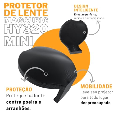 Protetor de Lente Compatível com Projetor Salange / Magcubic HY320 Mini - ARTBOX3D