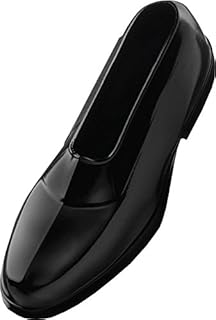TINGLEY mens Dress Rubber - Trim Overshoes, Black, 10-11.5 US
