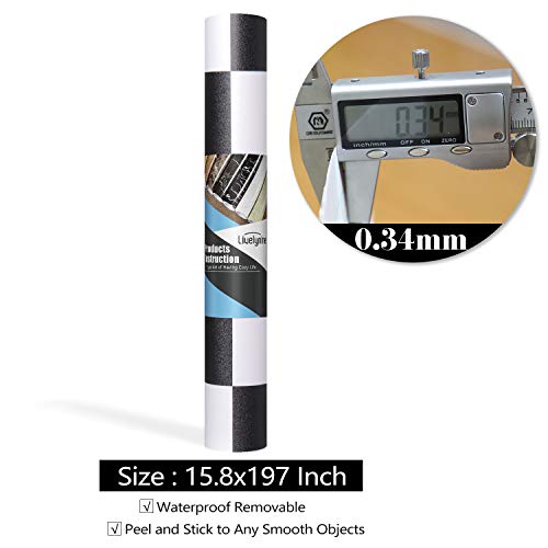 Livelynine 40 cm x 5 m ontwerp zwart en wit behang schil en stok backsplash tegels voor keuken waterdichte stok op… - Image 8