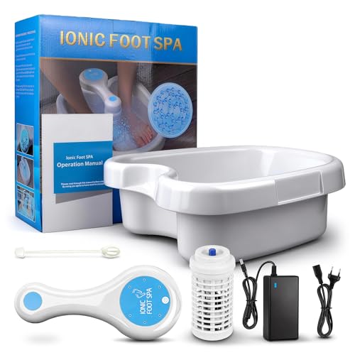 Pediluvio Ionico Detox, Dispositivo Per Pediluviante Disintossicante Ionico Agevolato, Disintossicazione Del Piede Elettrolisi, Experience SPA A Casa In Un Clic