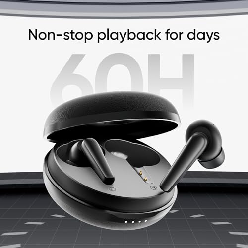 Image of Mivi DuoPods Aura 35 dB Quad-mic ANC Wireless TWS Earbuds, 60H Playback, 13mm Bass Drivers, Gaming Mode 50ms, Bluetooth v5.3, IPX4 Sweat Proof, Made in India